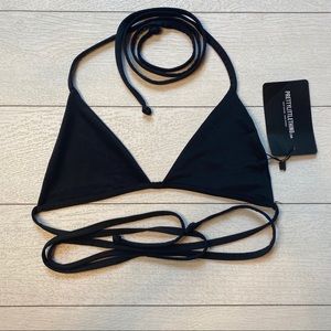 PrettyLittleThing Minimal Triangle Bikini Top